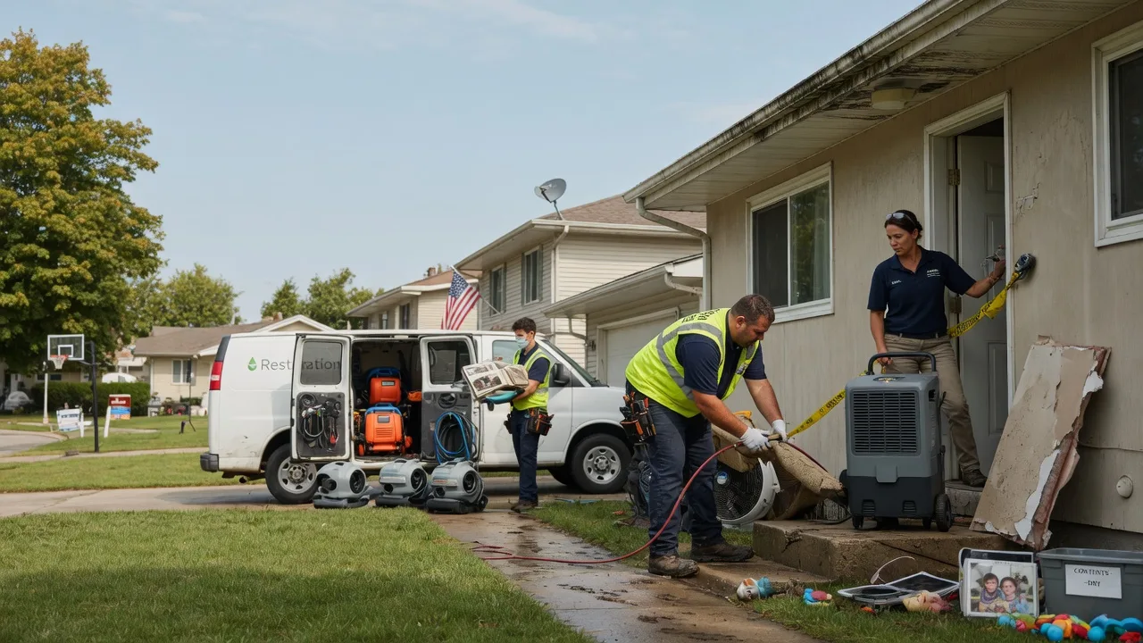 Water Damage Restoration in Fairbank, IA near me